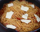 アンチョビ♡トマトチーズパスタ作り方13写真