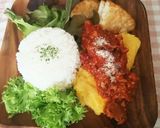 ＊オムレツトマトソース＊カフェ風ごはん作り方6写真