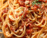 アンチョビ♡トマトチーズパスタ作り方15写真