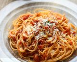 アンチョビ♡トマトチーズパスタ作り方16写真