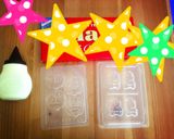 簡単キャラチョコ♪作り方1写真