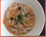 洋風だしのにゅうめん（セロリと生姜）作り方4写真