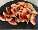 STAUBで桃のコンフィチュール作り方1写真