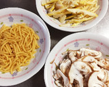 簡単！☆筍と生椎茸のミートグラタン☆作り方3写真