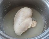 コールドチキン　塩レモンで簡単作り方2写真