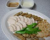 コールドチキン　塩レモンで簡単作り方5写真