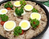 豪華おもてなし　赤ワインと牛肉パエージャ作り方7写真