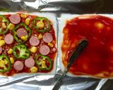 ヘルシーで超簡単！はんぺんピザ作り方4写真