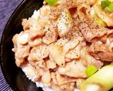 すたみなネギ塩豚丼(簡単)作り方4写真
