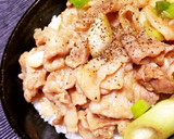 すたみなネギ塩豚丼(簡単)作り方4写真