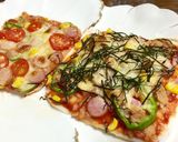 ヘルシーで超簡単！はんぺんピザ作り方7写真