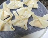餃子の皮でホワイトチョコパンプキンパイ作り方3写真