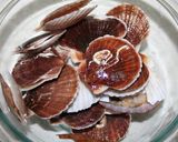 レンジでホタテの稚貝の酒蒸し作り方1写真