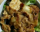 ＊豚キムチ豆腐のサラダ丼＊作り方8写真