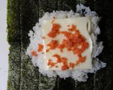 おにぎらず～鮭フレークとスライスチーズ～作り方1写真