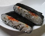 おにぎらず～鮭フレークとスライスチーズ～作り方4写真