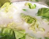 豆苗と豚バラの豆乳鍋♪野菜たっぷり作り方1写真