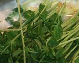 豆苗と豚バラの豆乳鍋♪野菜たっぷり作り方4写真