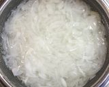 簡単！蒸しささみと新玉ねぎのぽん酢サラダ作り方3写真