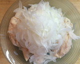簡単！蒸しささみと新玉ねぎのぽん酢サラダ作り方5写真