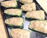 ヘルシー☆ピーマンの肉詰め作り方3写真