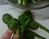 こごみのワサマヨネーズ。作り方1写真