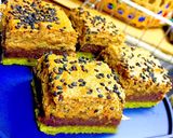 メレンゲきな粉と餡子の和タルトケーキ作り方17写真