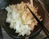 アンチョビと春キャベツのオイルパスタ♪作り方4写真