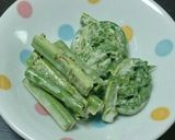 こごみのワサマヨネーズ。作り方7写真