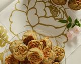 ROSE型で紅茶とクランベリーのケーキ作り方4写真