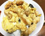 親子丼 沖縄産エリンギ入り作り方10写真