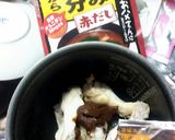 レトルト味噌汁で！どて焼き風 手羽煮作り方3写真