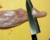 ふりかけで！簡単 チキンピカタ作り方1写真