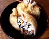 ひじき煮と豆腐の巾着作り方7写真
