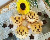 野菜ジュース♪ひまわりココアメロンパン☆作り方10写真