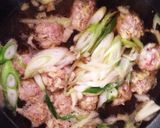 白菜入り肉団子汁作り方3写真