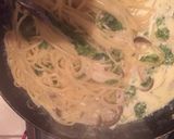 あおさ香る〜明太子豆乳クリームパスタ♪作り方6写真