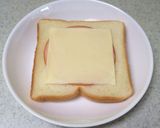 ハムチーズトースト作り方1写真