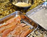 ココナッツ チキンカツ　柔らか鶏むね肉作り方3写真