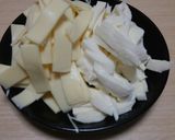 モッツァレラでとろーりチーズフォンデュ♪作り方1写真