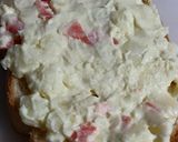 焼きポテサラチーズベビースタートースト！作り方3写真