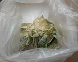 ナンテンハギ（フタバハギ）の天ぷら作り方5写真