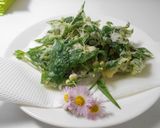 ナンテンハギ（フタバハギ）の天ぷら作り方10写真