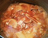 たけのこと豚肉のピリ辛煮作り方1写真
