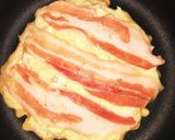 温度、焼き時間つき!ふわカリのお好み焼き作り方5写真