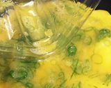 洗い物なし！ねぎ玉子朝食に簡単作り方3写真