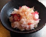 簡単！酢だこリメイク梅肉入りごはん♪作り方4写真