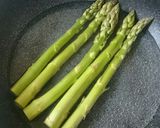 アスパラの贅沢一本茹で。作り方1写真