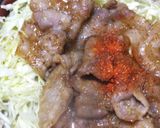 豚肉薄切りの甘辛焼きおとな味☆豚丼にも！作り方14写真