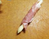 おつまみにも、ホワイトアスパラの肉巻き作り方2写真
